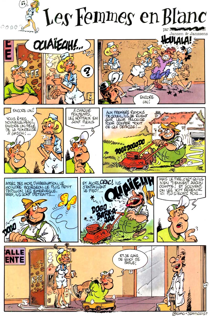 Les femmes en blanc par Jansen et Janssens