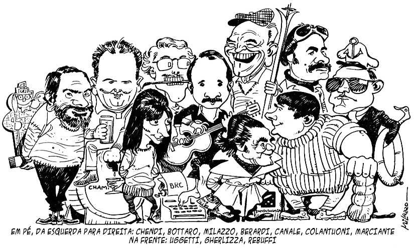 Stdio Bierrici en 1976 par Milazzo