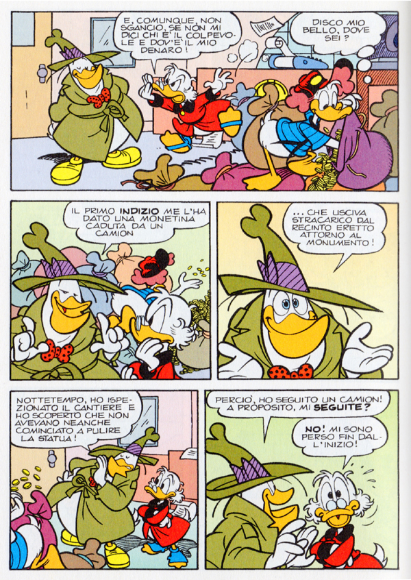 Giorgio Cavazzano et Carlo Chendi Zio Paperone mecenate per forza TOPOLINO 1964 - 18-07-1993