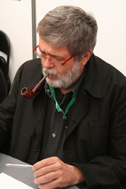 Franois Corteggiani au festival Quai des Bulles  Saint-Malo le 27 octobre 2012 -Photo de Pymouss