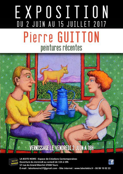 Pierre Guitton - Exposition  Tours en 2017