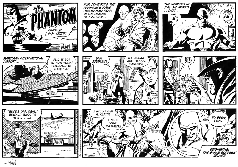 Claes Reimerthi et Graham Nolan The Phantom PH du 06-10-02-NB