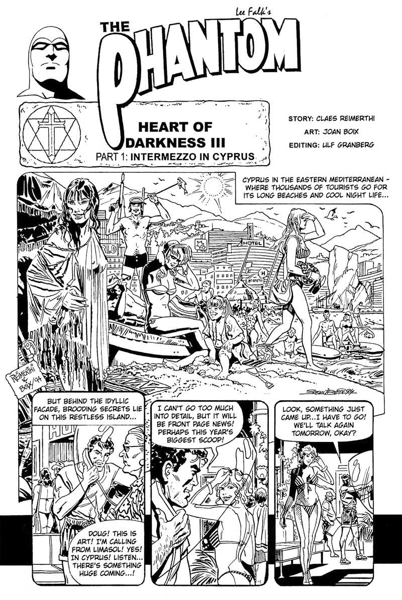 Claes Reimerthi et Joan Boix The Phantom  Heart of darkness III Intermezzo in Cyprus dans PHANTOM  1767 Frew