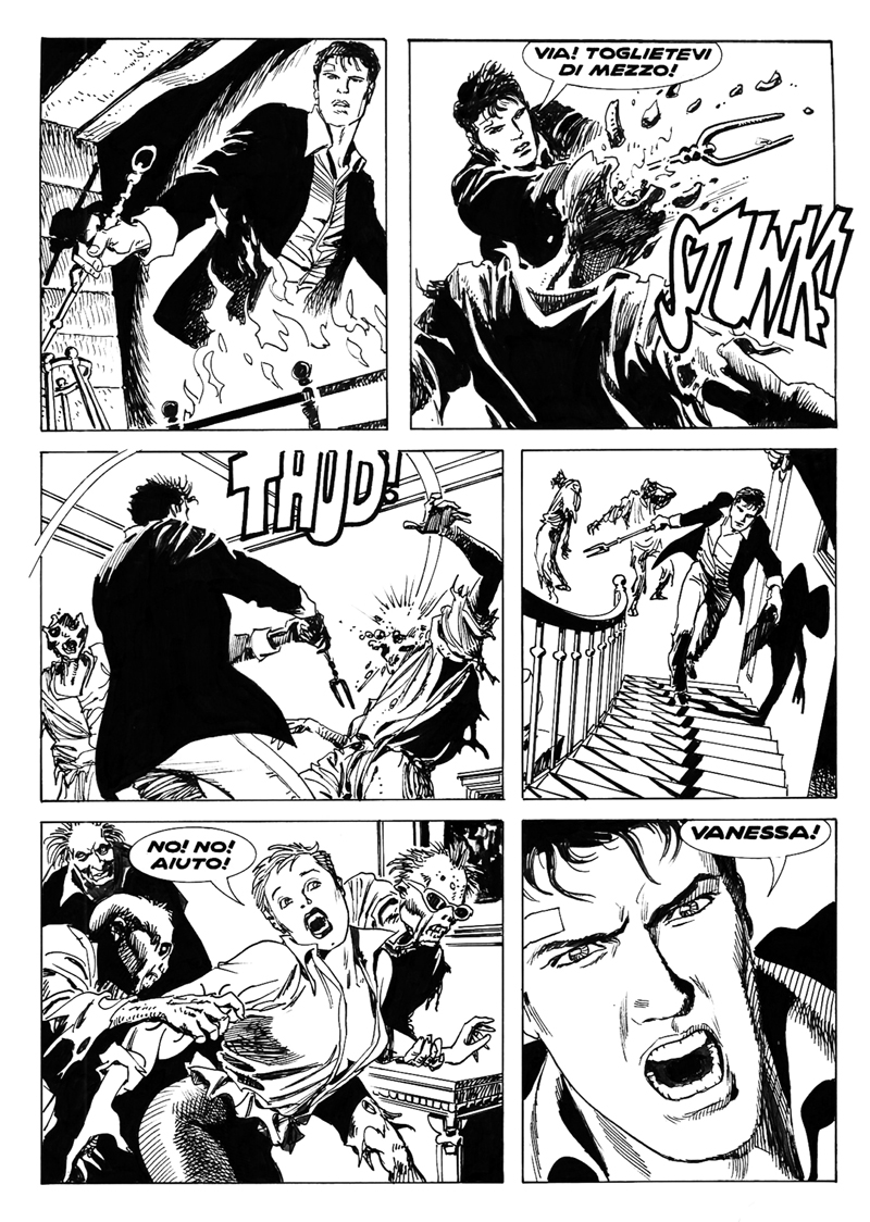 Giovanni Freghieri et Robin Wood Dylan Dog Gigante 9 L'esercito del male 2- Bonelli 11-2000