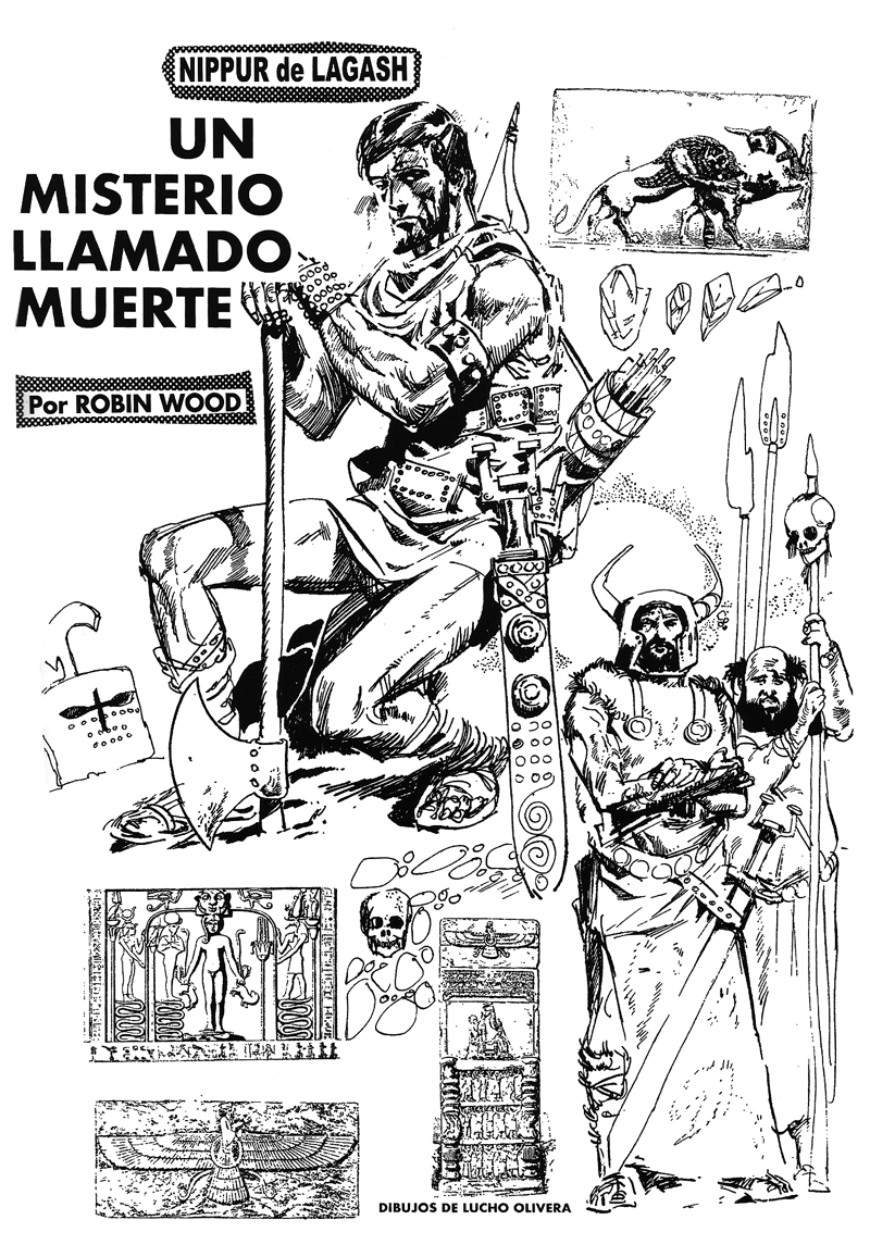 Robin Wood et Lucho Olivera Nippur de Lagash - Un misterio llamado muerte - dans DArtagnan en 1970