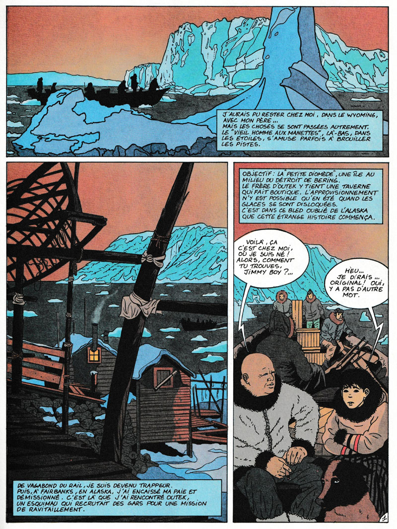 Le robinson des glaces