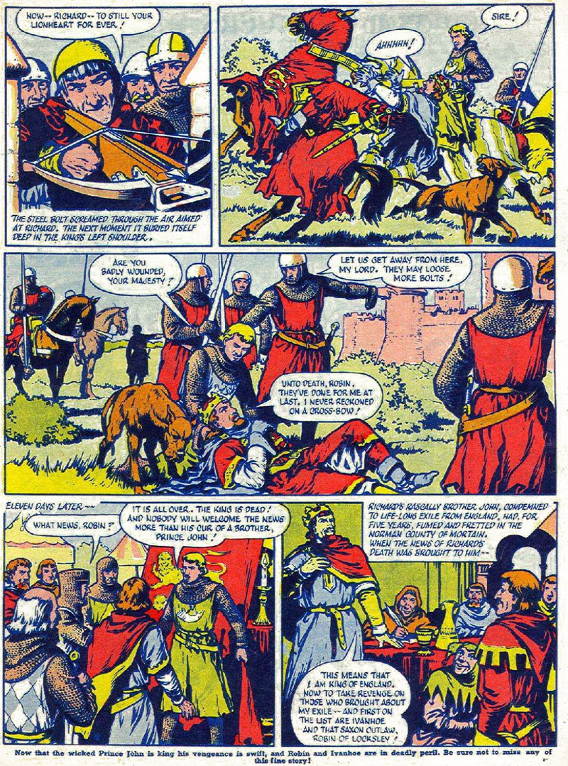 La mort du roi Richard