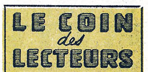 Le coin des lecteurs