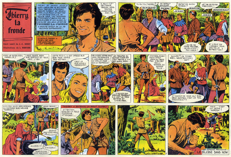 premire planche publie dans Mickey