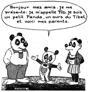 Tib et ses parents