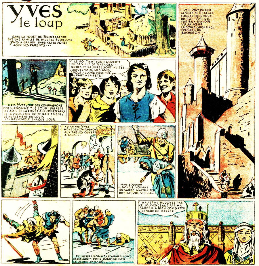 Premire planche dans Vaillant No 113