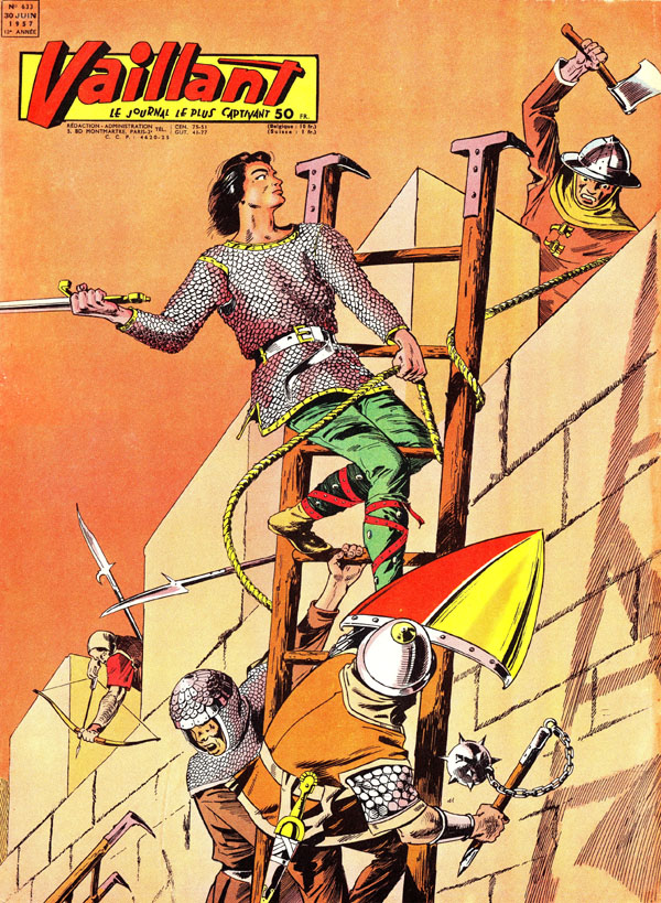 Couverture de Vaillant No 633