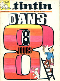Couverture du numéro 1158 en France et du numéro 01/71 en Belgique
