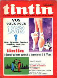 Couverture du numéro 1210 en France et du numéro 01/72 en Belgique
