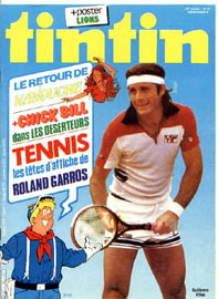 Couverture de Nouveau Tintin 350 en France et du numéro 21/82 en Belgique
