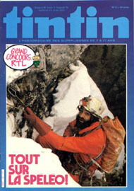Couverture de Nouveau Tintin 393 en France et du numro 12/83 en Belgique
