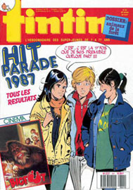 Couverture de Nouveau Tintin 641 en France et du numéro 52/87 en Belgique
