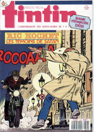 Couverture de Nouveau Tintin 663 en France et du numéro 22/88 en Belgique

