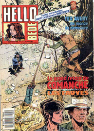 Couverture de Hello Bd 25 en France et du numro 11/90 en Belgique
