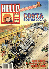 Couverture de Hello Bd 27 en France et du numro 13/90 en Belgique
