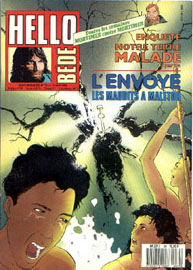 Couverture de Hello Bédé 30 en France et du numéro 16/90 en Belgique
