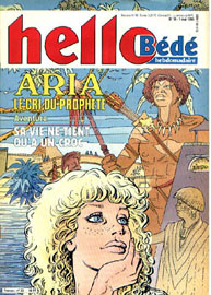 Couverture de Hello Bédé 32 en France et du numéro 18/90 en Belgique
