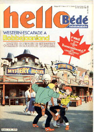 Couverture de Hello Bédé 33 en France et du numéro 19/90 en Belgique
