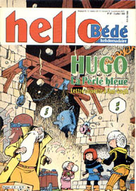 Couverture de Hello Bédé 41 en France et du numéro 27/90 en Belgique
