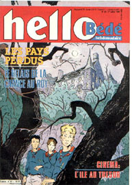 Couverture de Hello Bédé 43 en France et du numéro 29/90 en Belgique
