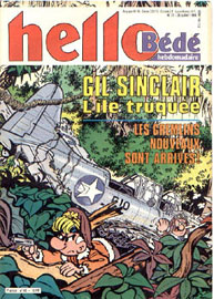 Couverture de Hello Bd 45 en France et du numro 31/90 en Belgique
