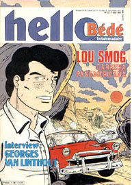 Couverture de Hello Bédé 46 en France et du numéro 32/90 en Belgique
