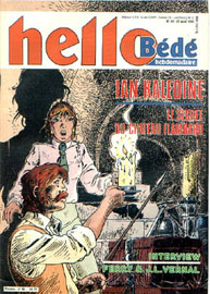 Couverture de Hello Bédé 48 en France et du numéro 34/90 en Belgique

