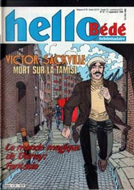 Couverture de Hello Bédé 51 en France et du numéro 37/90 en Belgique
