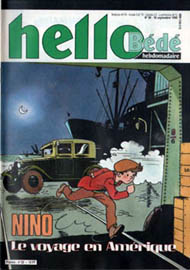Couverture de Hello Bd 52 en France et du numro 38/90 en Belgique
