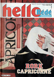 Couverture de Hello Bédé 54 en France et du numéro 40/90 en Belgique
