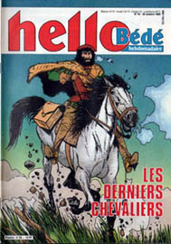 Couverture de Hello Bédé 58 en France et du numéro 44/90 en Belgique
