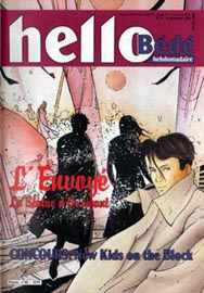 Couverture de Hello Bd 65 en France et du numro 51/90 en Belgique
