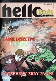 Couverture de Hello Bédé 66 en France et du numéro 52/90 en Belgique
