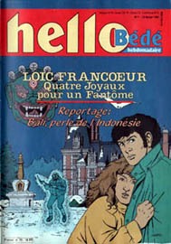 Couverture de Hello Bd 73 en France et du numro 07/91 en Belgique

