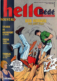 Couverture de Hello Bédé 83 en France et du numéro 17/91 en Belgique
