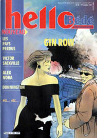 Couverture de Hello Bd 106 en France et du numro 40/91 en Belgique
