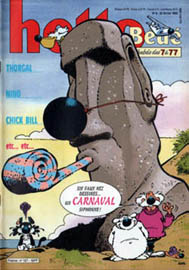 Couverture de Hello Bédé 127 en France et du numéro 08/92 en Belgique
