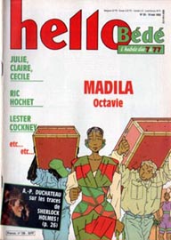 Couverture de Hello Bd 139 en France et du numro 20/92 en Belgique
