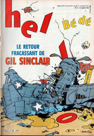 Couverture de Hello Bédé 160 en France et du numéro 41/92 en Belgique
