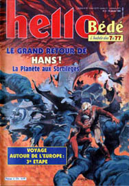 Couverture de Hello Bédé 174 en France et du numéro 03/93 en Belgique
