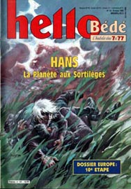 Couverture de Hello Bédé 181 en France et du numéro 10/93 en Belgique
