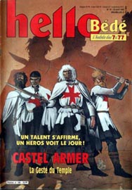 Couverture de Hello Bd 186 en France et du numro 15/93 en Belgique
