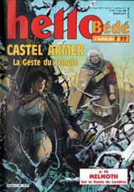 Couverture de Hello Bd 190 en France et du numro 19/93 en Belgique
