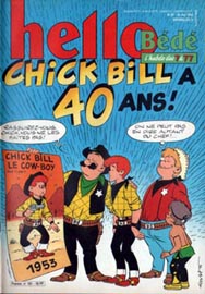 Couverture de Hello Bédé 191 en France et du numéro 20/93 en Belgique
