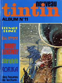 Couverture du recueil Nouveau Tintin 11